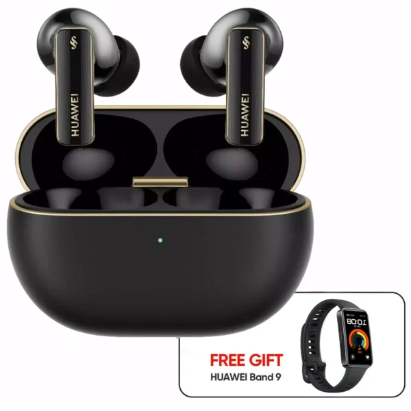 Huawei FreeBuds Pro 4 Wireless Earphones – Black + Free Gift Band 9