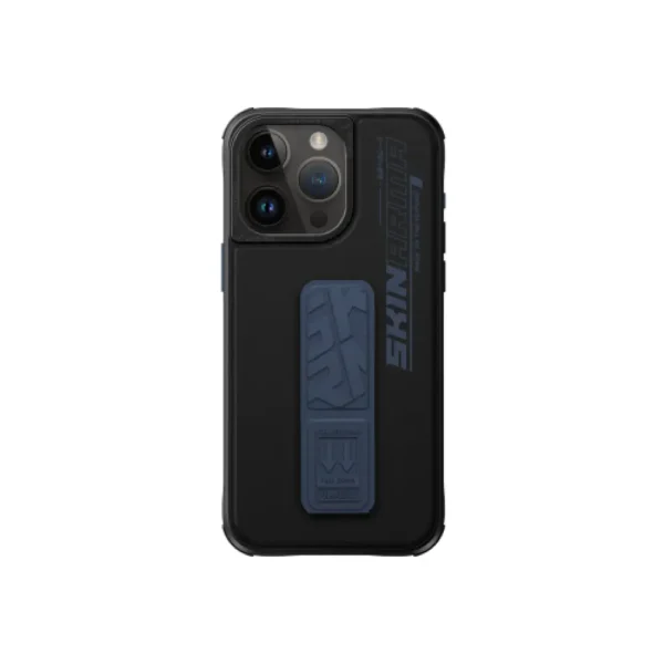 Skinarma SLATE GRIP-STAND iPhone 15 Pro 6.1″ – Blue