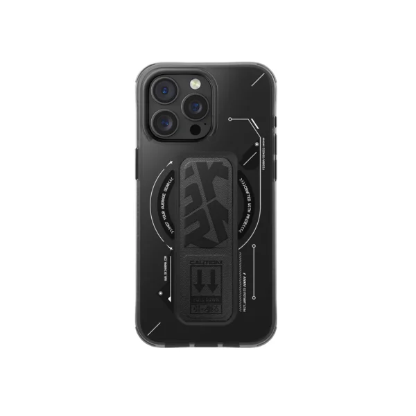 Skinarma HELIO Mag-Charge iPhone 16 Pro Max with Grip-Stand Black