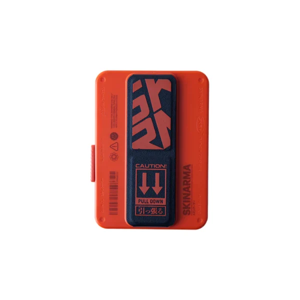 Skinarma SPUNK Mirage Card Holder ORANGE RED