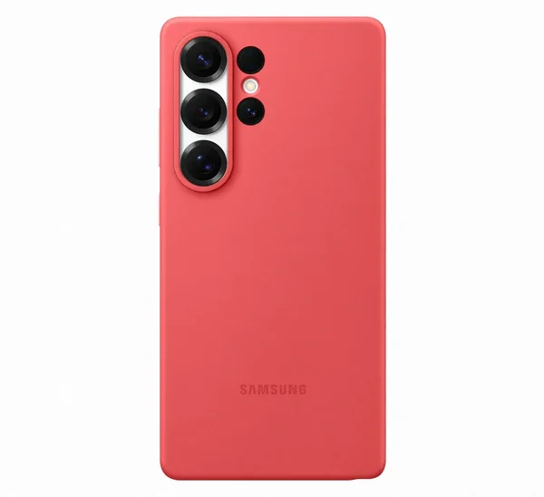 Samsung Galaxy S25 Ultra Silicone Case - Red