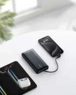 Anker Nano Power Bank 20K, 30W, Built-In USB-C Cable - Black - Image 3