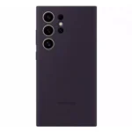 Samsung Galaxy S24 Ultra Silicone Case – Dark Violet