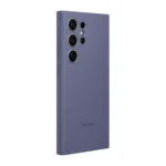 Samsung Galaxy S24 Ultra Silicone Case – Violet - الصورة 3