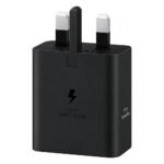 Samsung 45W USB-C Power Adapter + 2m C to C Cable - Black - الصورة 3