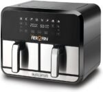 Black & Decker Digital Dual Zone Air Fryer 1700W 4L+4L Capacity With Rapid Hot Air Circulation - Image 5