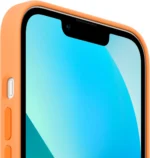 Apple iPhone 13 mini Silicone Case with MagSafe - Marigold - الصورة 2