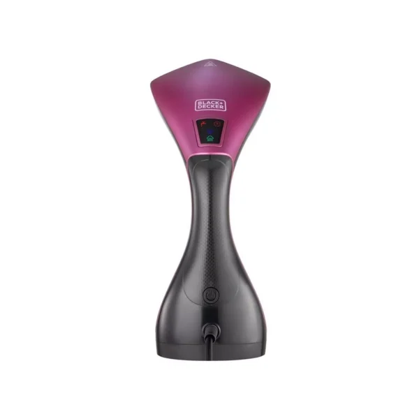 Black & Decker Portable Digital Handheld Garment Steamer, 1600W, 0.24 Liter, HSTD1600-B5 - Black
