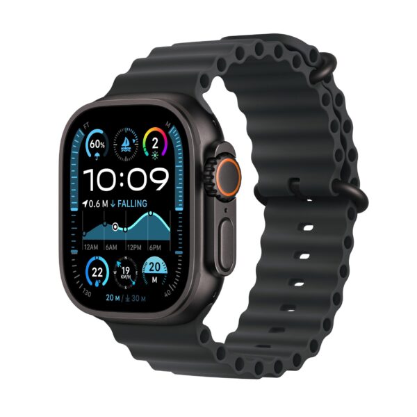 Apple Watch Ultra 2 GPS + Cellular 49mm Black Titanium Case Black Ocean Band