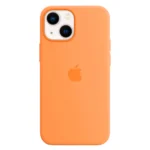 Apple iPhone 13 mini Silicone Case with MagSafe - Marigold