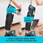 Black & Decker Cordless Wet Dry Vacuum Cleaner and Mop, Vacuum & Wash Duo with Self-Cleaning, Edge Cleaning and Digital Display, Space-Saving Design, 180W VW252BR-B5 Black/Blue - Image 3