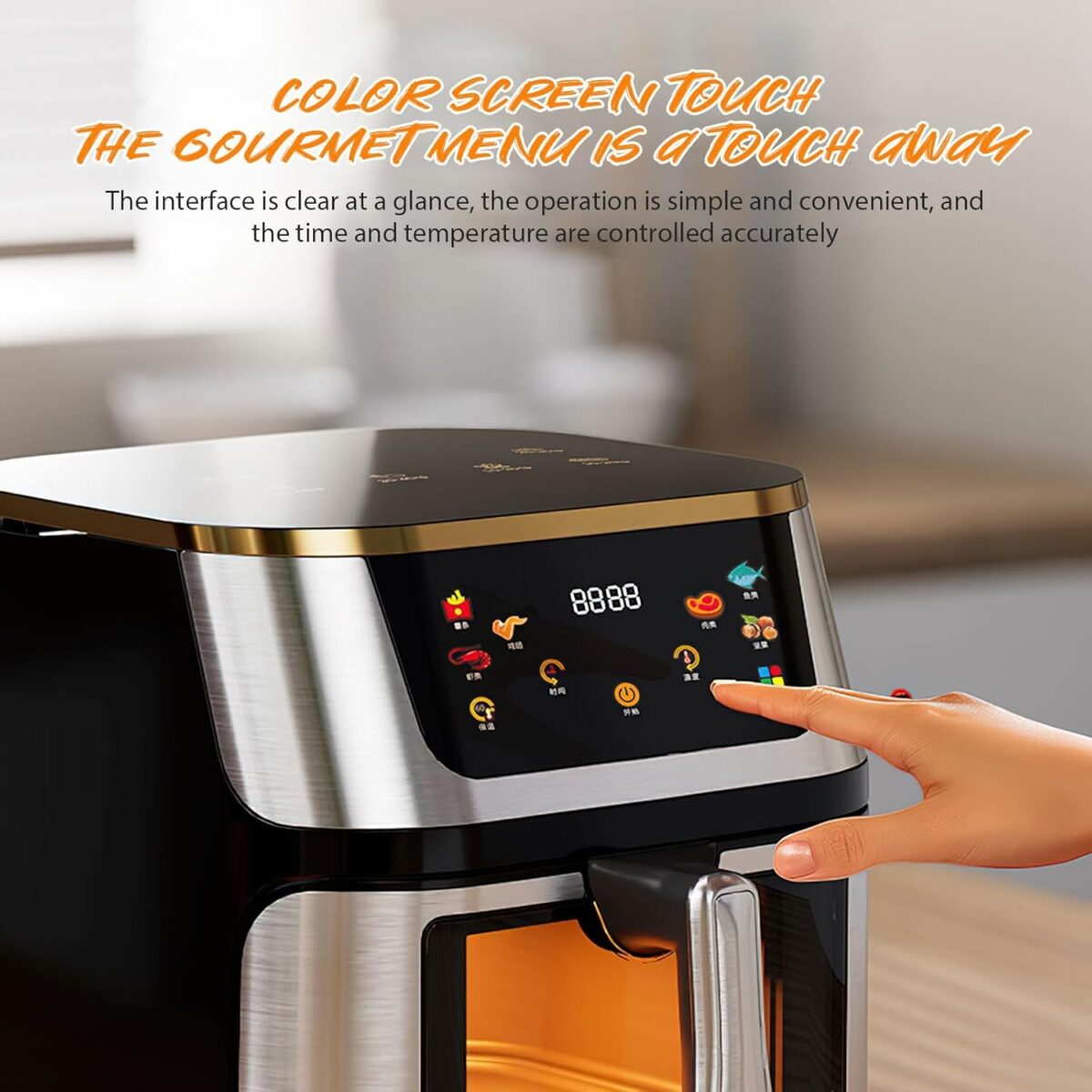 CyBER SILVERCREST AIRFRYER 12LTR CYAF1289 - Image 2