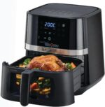 Black & Decker XXL 2 KG/8.5 L Air Fryer, 5.6L Basket , 1800W, Touch Screen, 12-in-1 With Rapid Hot Air Circulation For Frying, Grilling, Broiling, Roasting - Image 4