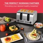 Black & Decker 4 Slice SS Toaster - Image 3