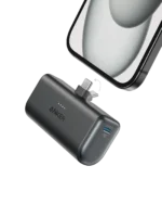 Anker Nano Power Bank 22.5W, Built-In USB-C Connector 5000mAh (Black)