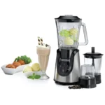 Black & Decker Glass Blender with Grinder- Mincer-Chopper 1.5L 600W