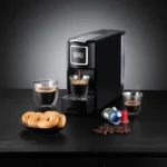 Black & Decker Capsule Coffee Machine, 1140W, Espresso, Lungo and more, Black, CCM100-B5