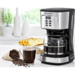 Black & Decker Drip Coffee Maker - 900W (DCM85-B5) Silver/Black