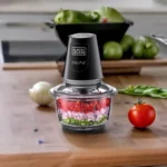 Black & Decker Glass Bowl Chopper 1.2L 400W