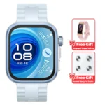 Huawei Fit 4 Pro Smart Watch – Blue Free Gift (Huawei Scale 3 & Huawei Band 4 Pro)