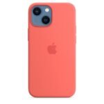 ⁦Apple iPhone 13 Silicone Case with MagSafe - Pink Pomelo⁩ - الصورة ⁦3⁩