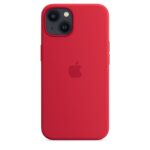 Apple iPhone 13 mini Silicone Case with MagSafe - (PRODUCT)RED - Image 2