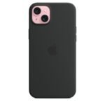 Apple iPhone 15 Plus Silicone Case With Magsafe - Black - الصورة 3