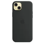 Apple iPhone 15 Plus Silicone Case With Magsafe - Black