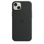 Apple iPhone 15 Plus Silicone Case With Magsafe - Black - الصورة 4
