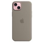 Apple iPhone 15 Plus Silicone Case With Magsafe - Clay - الصورة 2