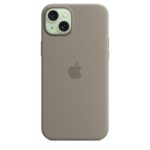 Apple iPhone 15 Plus Silicone Case With Magsafe - Clay - الصورة 3