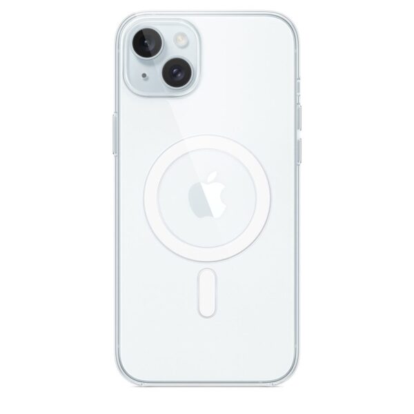 Apple iPhone 15 Plus Silicone Case With Magsafe - Clear