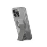 ⁦Skinarma AXON Mag-Charge iPhone 16 Pro Max with Grip-Stand -  TITANIUM⁩ - الصورة ⁦2⁩