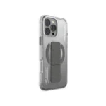 Skinarma AXON Mag-Charge iPhone 16 Pro Max with Grip-Stand - TITANIUM - Image 3