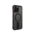 ⁦Skinarma HELIX Mag-Charge iPhone 16 Pro Max with 360º Stand - Black⁩ - الصورة ⁦4⁩