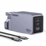 UGREEN Nexode Pro 100W 3-Port GaN Fast Charger UK25875 - الصورة 3