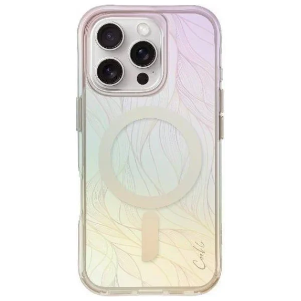 Uniq Coehl iPhone 16 Pro (2024) 6.3 Magnetic Charging Willow - Iridescent