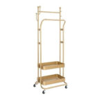 Orca laundry trolley coat Stand Golden