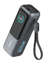 Anker Power Bank (25K, 165W, Built-In and Retractable Cables) - Black - الصورة 7