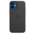Apple iphone 12 mini Leather Case with MagSafe - Black - Image 4