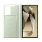 Samsung Smart View Wallet Case for Samsung S24 Ultra - Light Green - الصورة 2