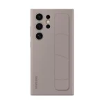 Samsung Galaxy S24 Ultra Standing Grip Case - Taupe - الصورة 2