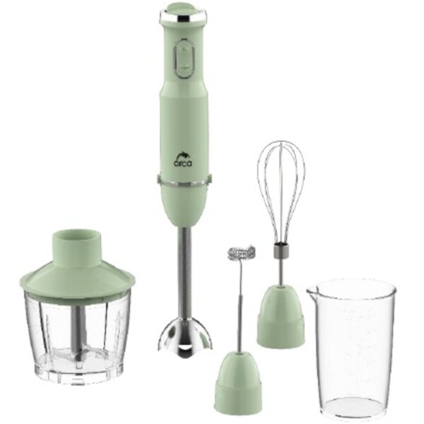 Orca Retro Hand blndr 600W 12Speed Green