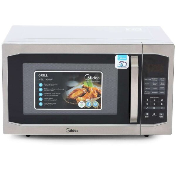 Midea MWO 42L Grill 1100W SS - Digital