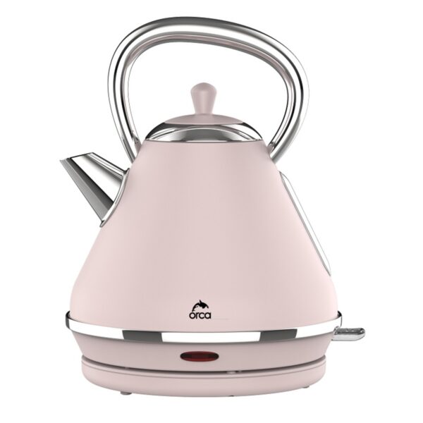 Orca Retro Kettle 1.7L 2200W Stainless Steel - Pink