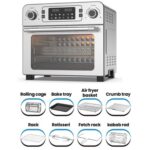 Orca Air Fryer Oven 23L 1700W - digital - Image 2
