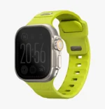 Uniq Stride Fkm Rubber Apple Watch Strap 49/45/44/42mm - Lime Green