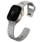 Uniq Stride Fkm Rubber Apple Watch Strap 49/45/44/42mm - CHALK GREY - الصورة 3