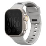 Uniq Stride Fkm Rubber Apple Watch Strap 49/45/44/42mm - CHALK GREY
