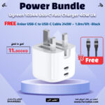 Ugreen 10344 Usb-C Fast Charger 40W Uk (Free) Anker USB-C to USB-C Cable 240W – 1.8m/6ft -Black